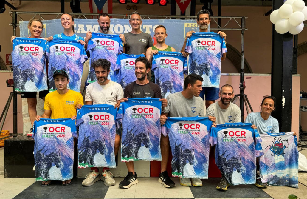 alcuni dei membri dello staff della organizzazione dei recenti OCR EC 2024 (da sinistra in alto Maddalena, Laura, Angelo, Yuri, Gianmarco, Mauro, Antonio, Roberto, Michael, Jacopo, Stefano, Francesca)